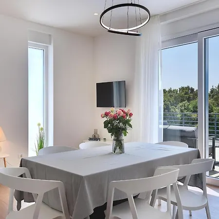Modern With Large Covered Terrace Lägenhet Pula